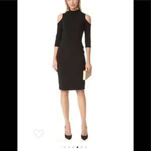 Black Halo Sergia Cold Shoulder Dress